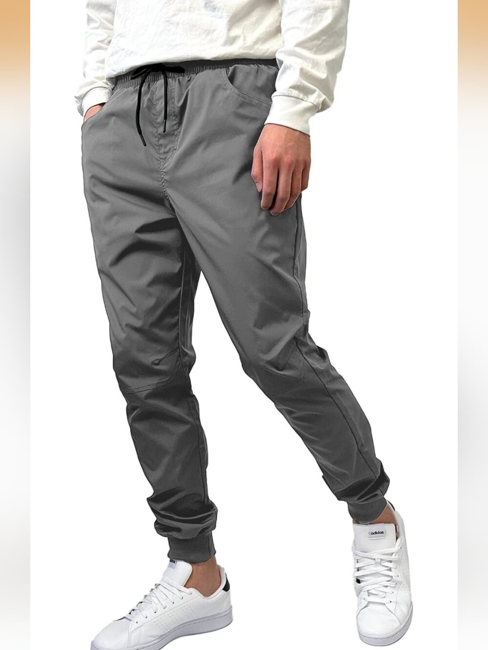 NWT South Pole Mechanical Stretch Jogger Track Pants Athletic Lightweight - M
